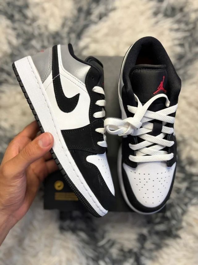 Air Jordan 1 Low SE GS White Fire Red Black – EUR 36 – Neuve & Authentique