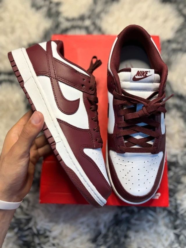 Nike Dunk Low Redwood & Blanche – T42.5 – Neuve & Authentique